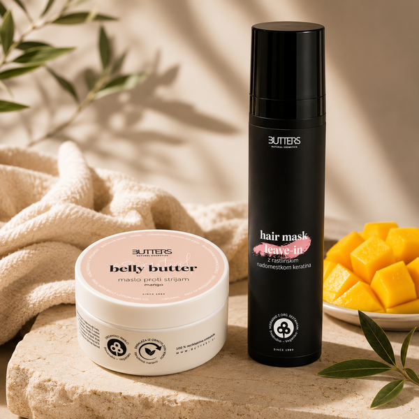 Anti-stretch marks and beautiful hair pack