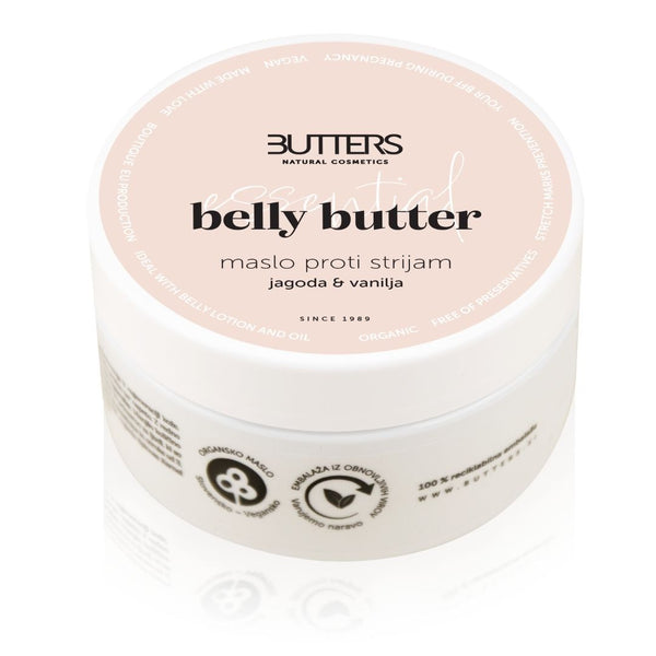 BELLY ANTI-STRETCH MARKS BUTTER STRAWBERRY & VANILLA 100 ml