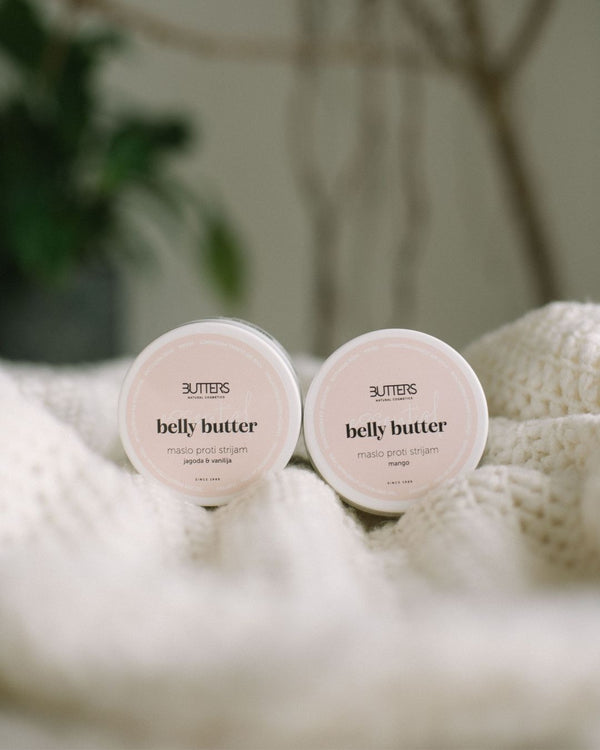 BELLY ANTI-STRETCH MARKS BUTTER STRAWBERRY & VANILLA 100 ml