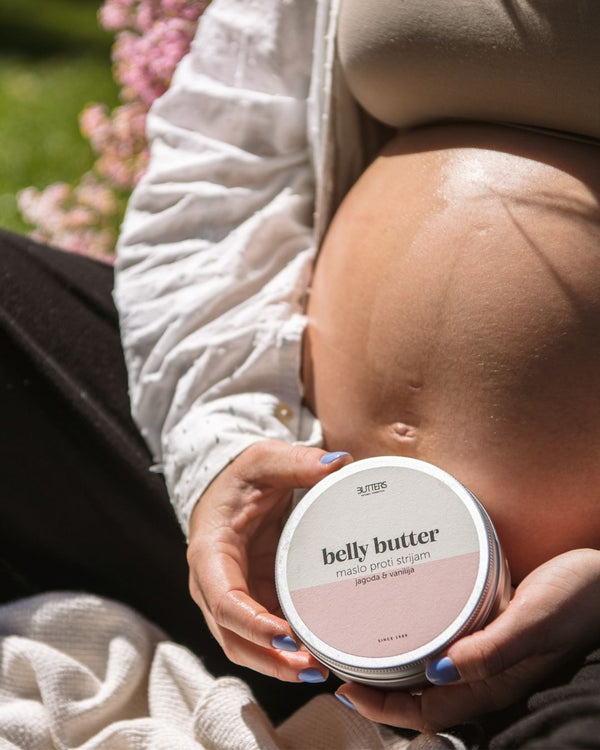 BELLY ANTI-STRETCH MARKS BUTTER STRAWBERRY & VANILLA 100 ml