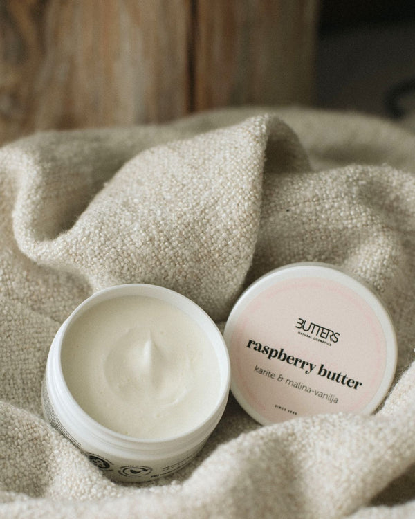 ORGANIC SHEA BUTTER - RASPBERRY-VANILLA 100 ml